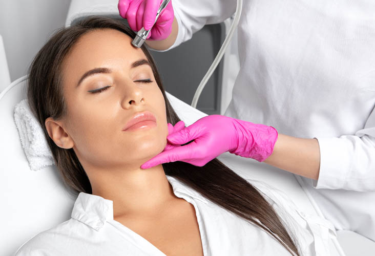 Microderm Abrasion Facial